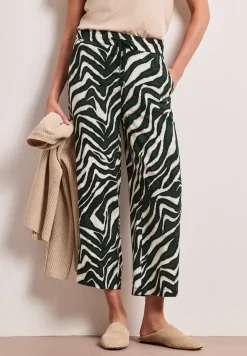 Pantalon Wide Legs à motifs
