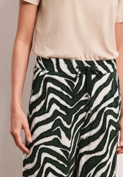 Pantalon Wide Legs à motifs