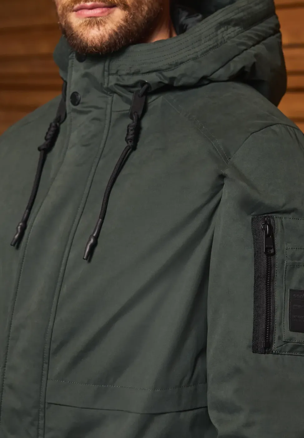 Parka avec capuche