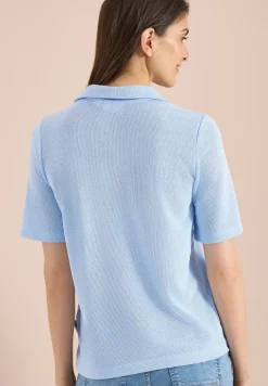 Polo à manches courtes en couleur unie