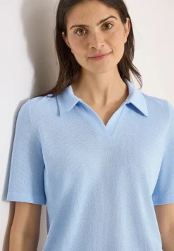 Polo à manches courtes en couleur unie