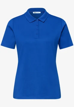 Polo à manches courtes en maille côtelée