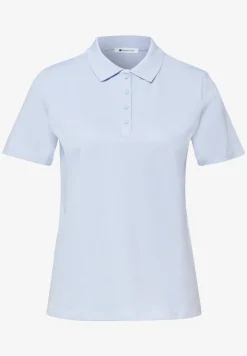 Polo à manches courtes en maille côtelée