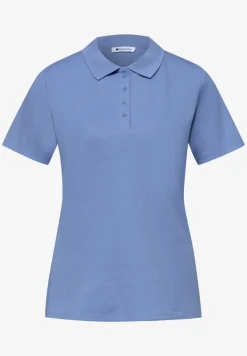 Polo à manches courtes en maille côtelée