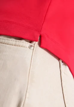 Polo à manches courtes en couleur unie