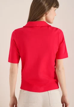 Polo à manches courtes en couleur unie