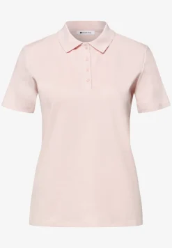 Polo à manches courtes en maille côtelée
