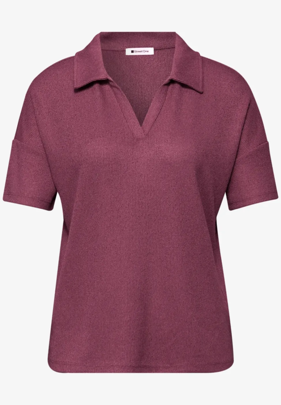 Polo à manches courtes en couleur unie