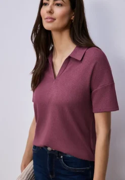 Polo à manches courtes en couleur unie