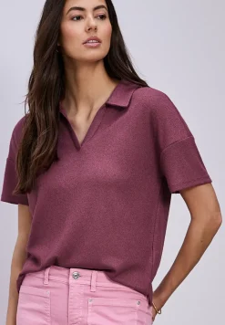 Polo à manches courtes en couleur unie