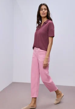 Polo à manches courtes en couleur unie
