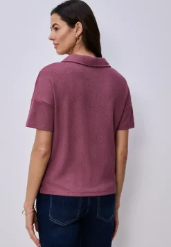 Polo à manches courtes en couleur unie