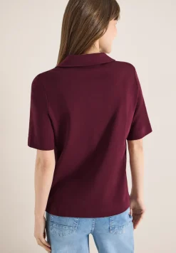 Polo à manches courtes en couleur unie