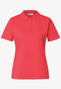 Polo à manches courtes en maille côtelée
