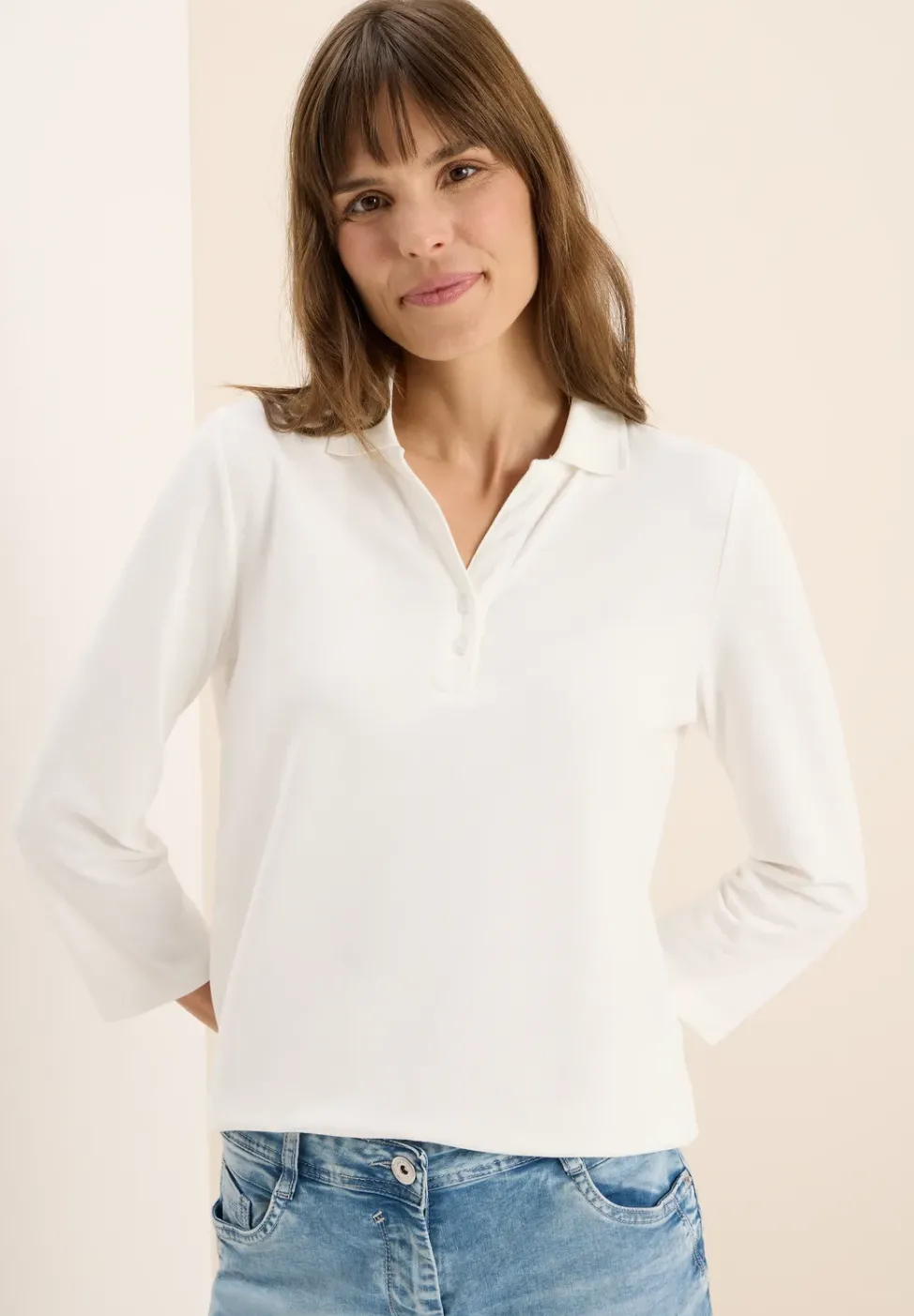Polo avec détail de boutons