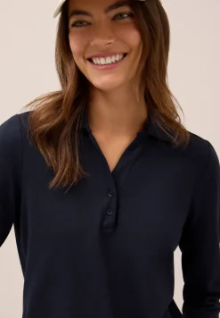 Polo avec détail de boutons