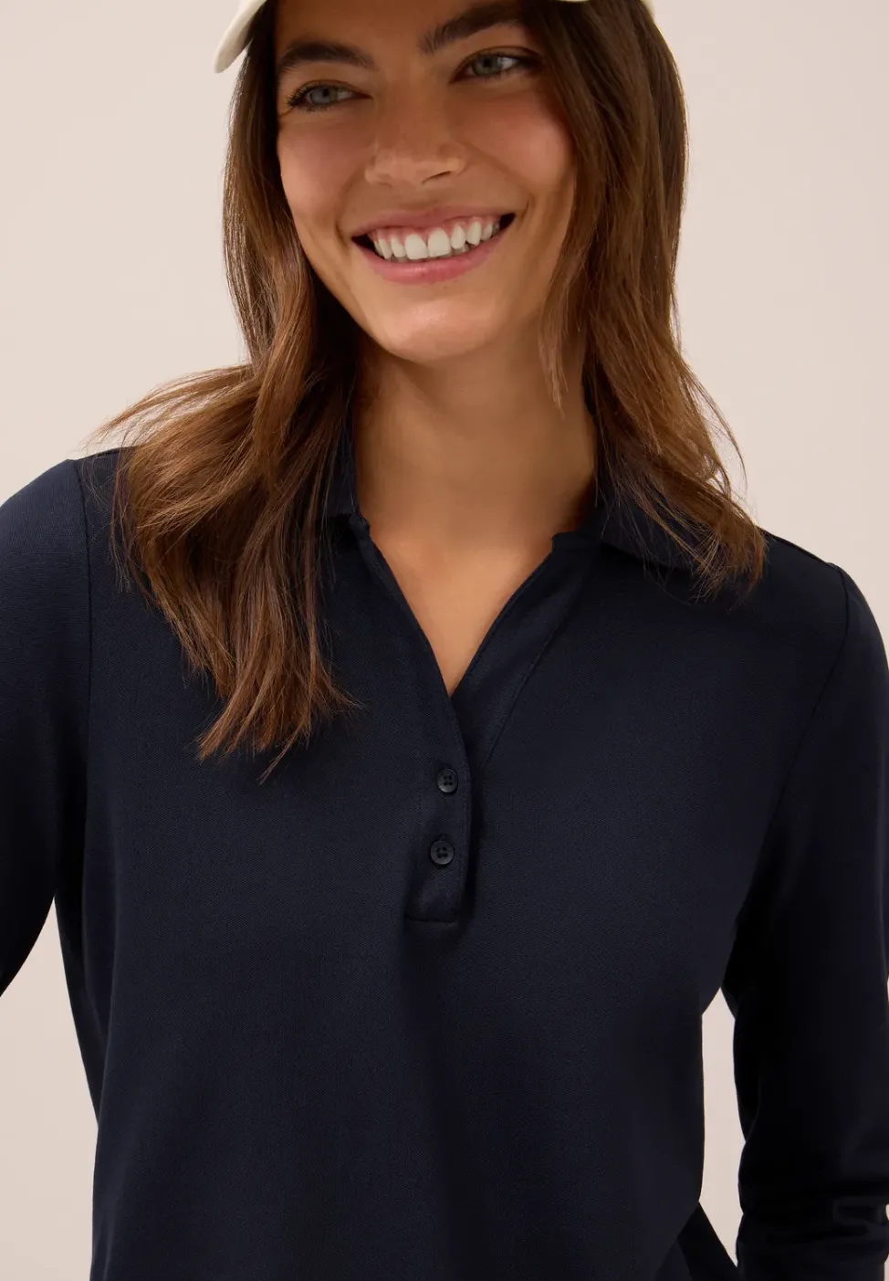 Polo avec détail de boutons