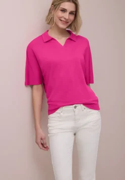 Polo avec élastique à la taille