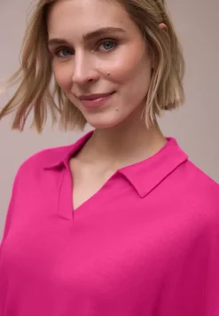 Polo avec élastique à la taille
