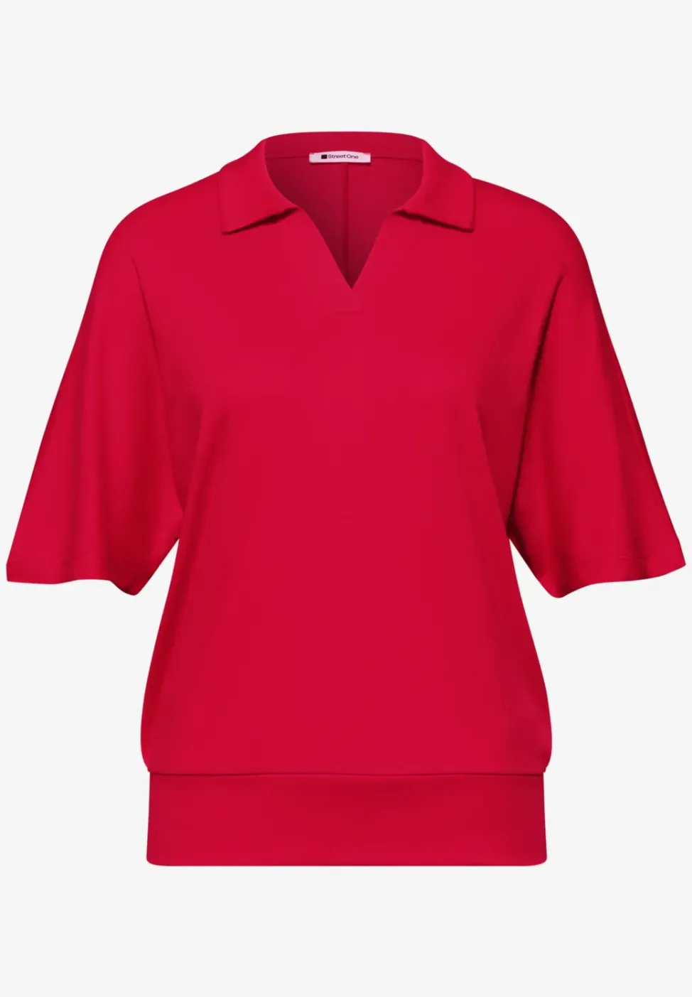 Polo avec élastique à la taille