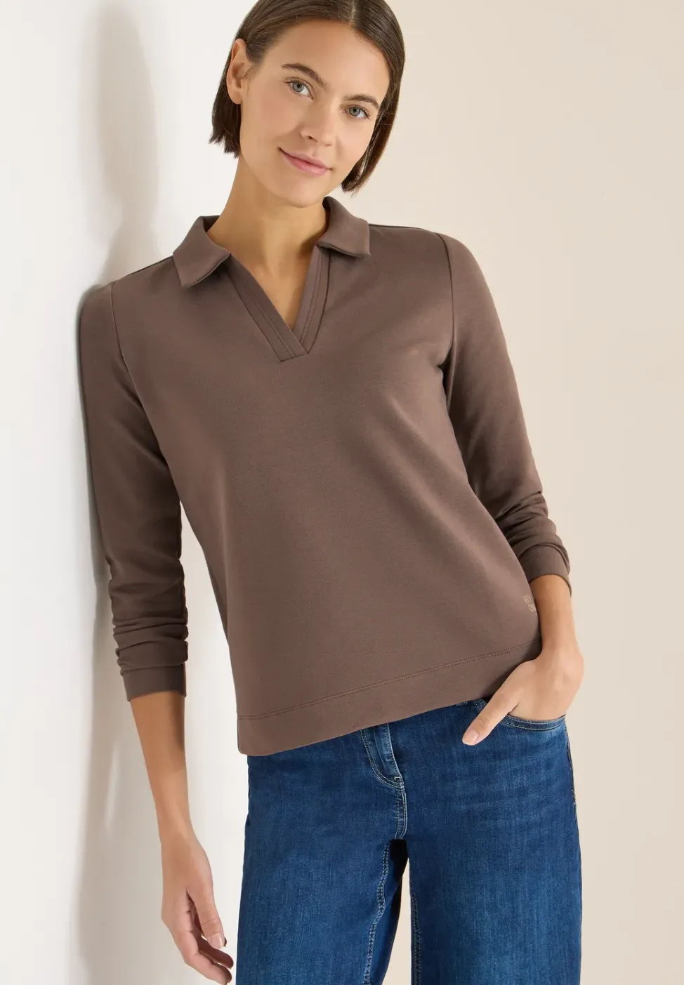 Polo en couleur unie