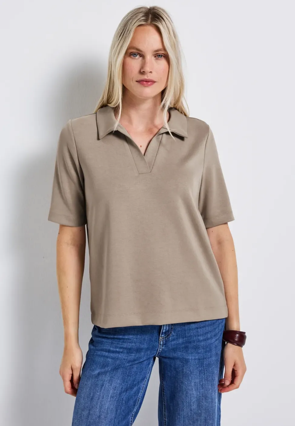 Polo en soie