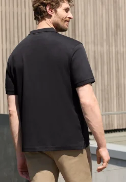 Polo à manches courtes avec fermeture zip