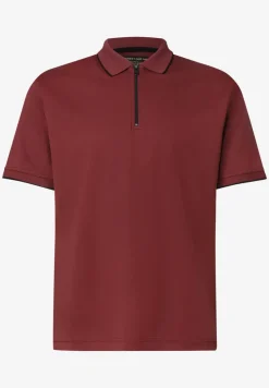 Polo à manches courtes avec fermeture zip