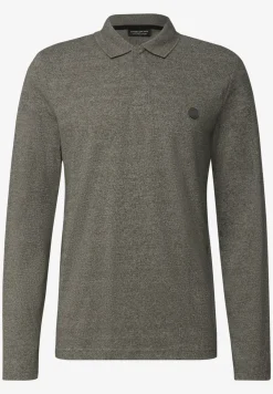 Polo à manches longues Two Tone