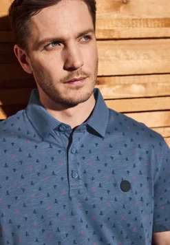 Polo à motifs