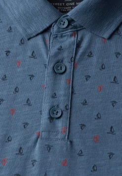 Polo à motifs