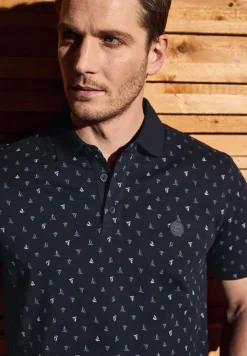 Polo à motifs