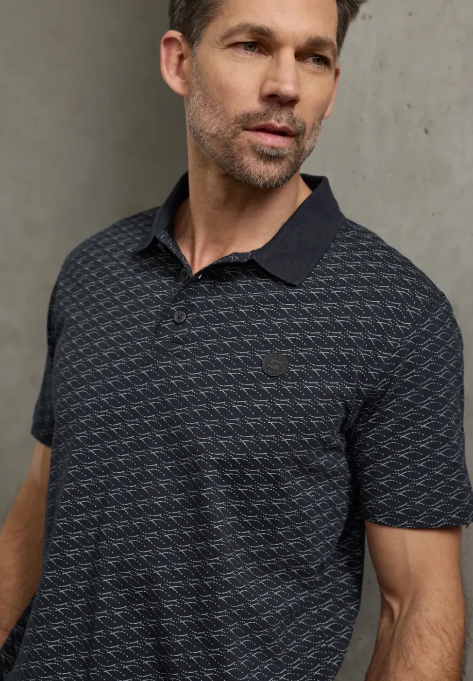 Polo à motifs