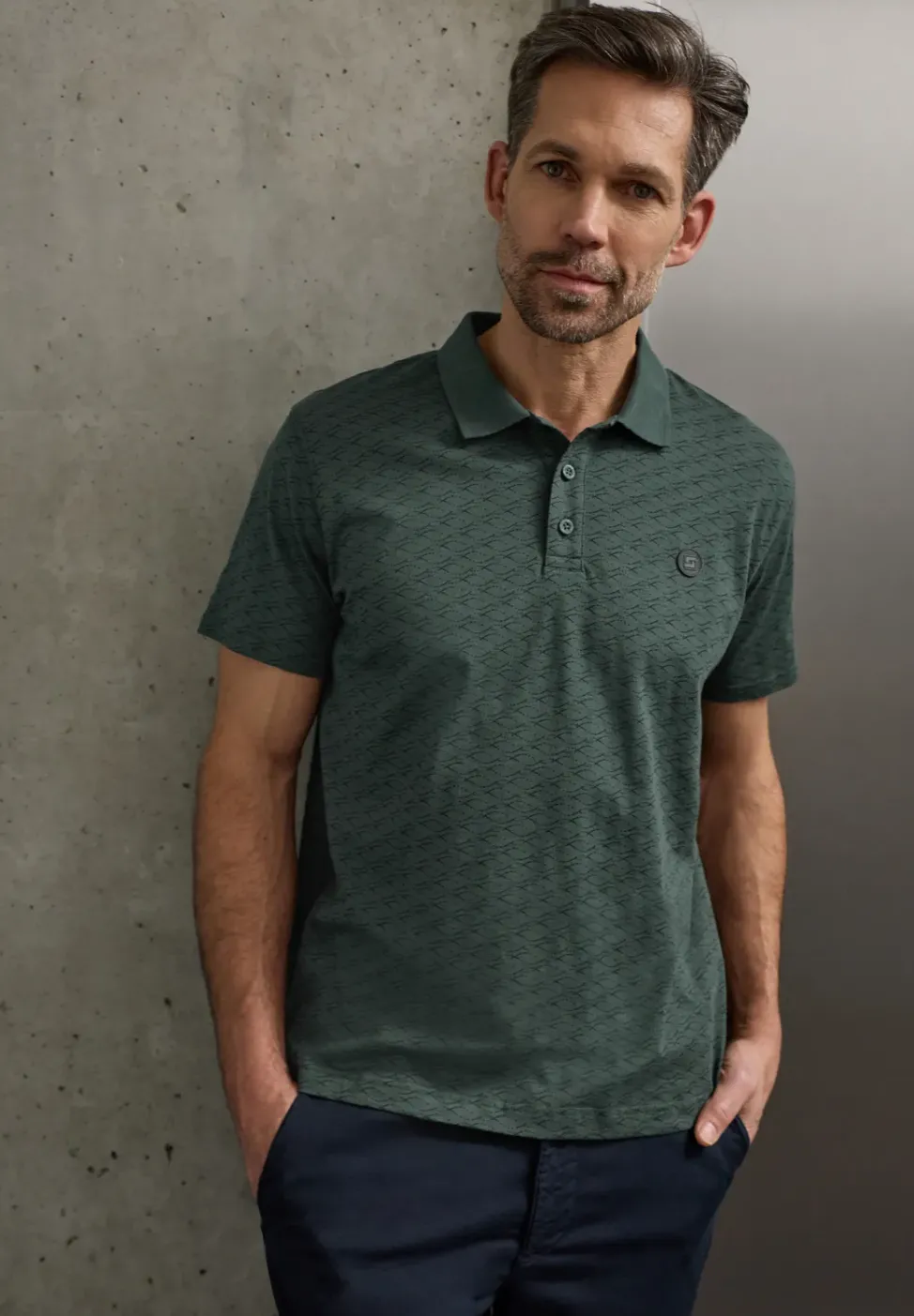 Polo à motifs
