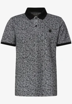 Polo Oxford à manches courtes avec impression
