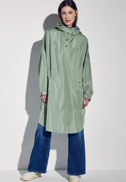 Poncho à capuche