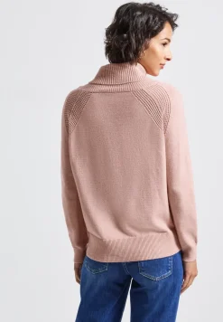 Pull à col montant
