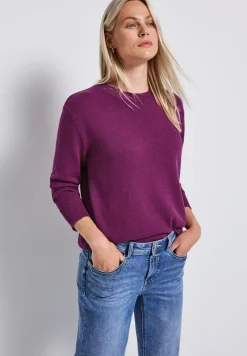 Pull à col rond