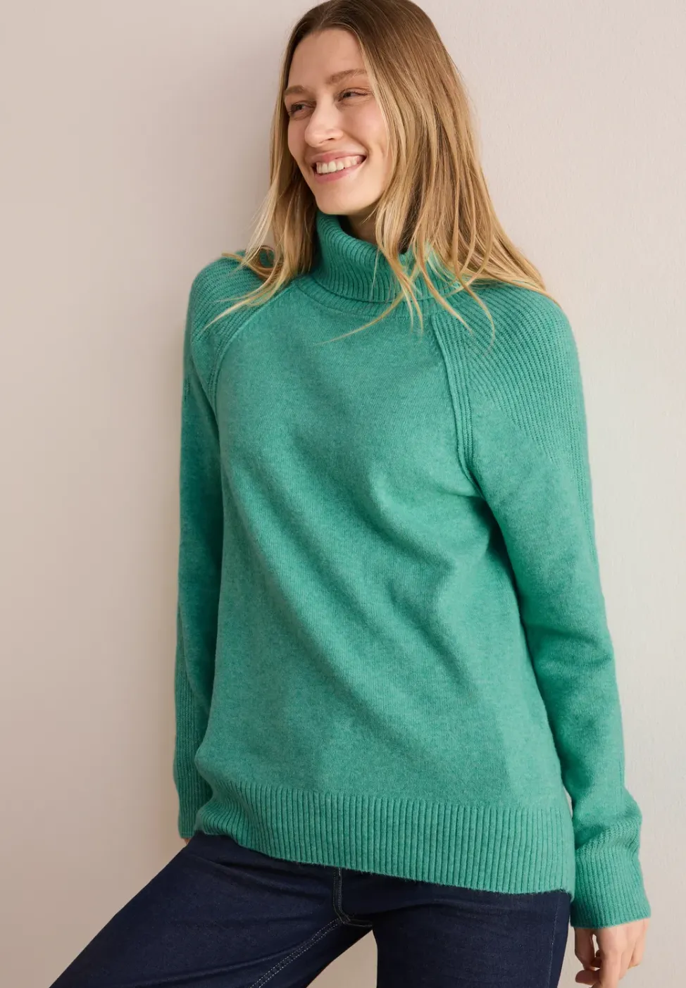 Pull à col roulé