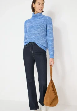 Pull à col roulé Space Dye