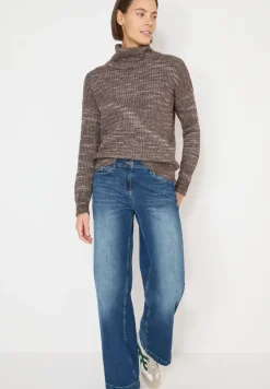 Pull à col roulé Space Dye