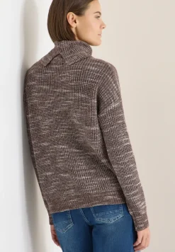 Pull à col roulé Space Dye