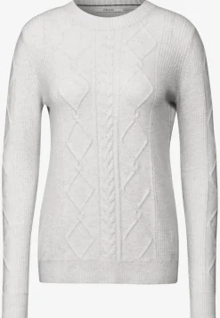 Pull à motif tricoté