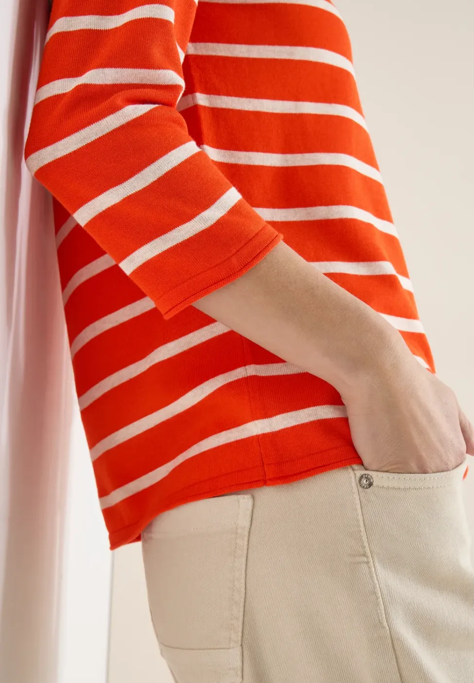 Pull à rayures