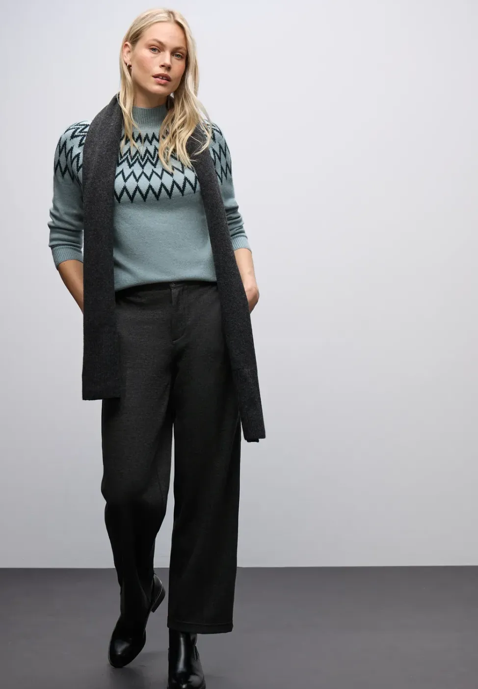 Pull au look norvégien