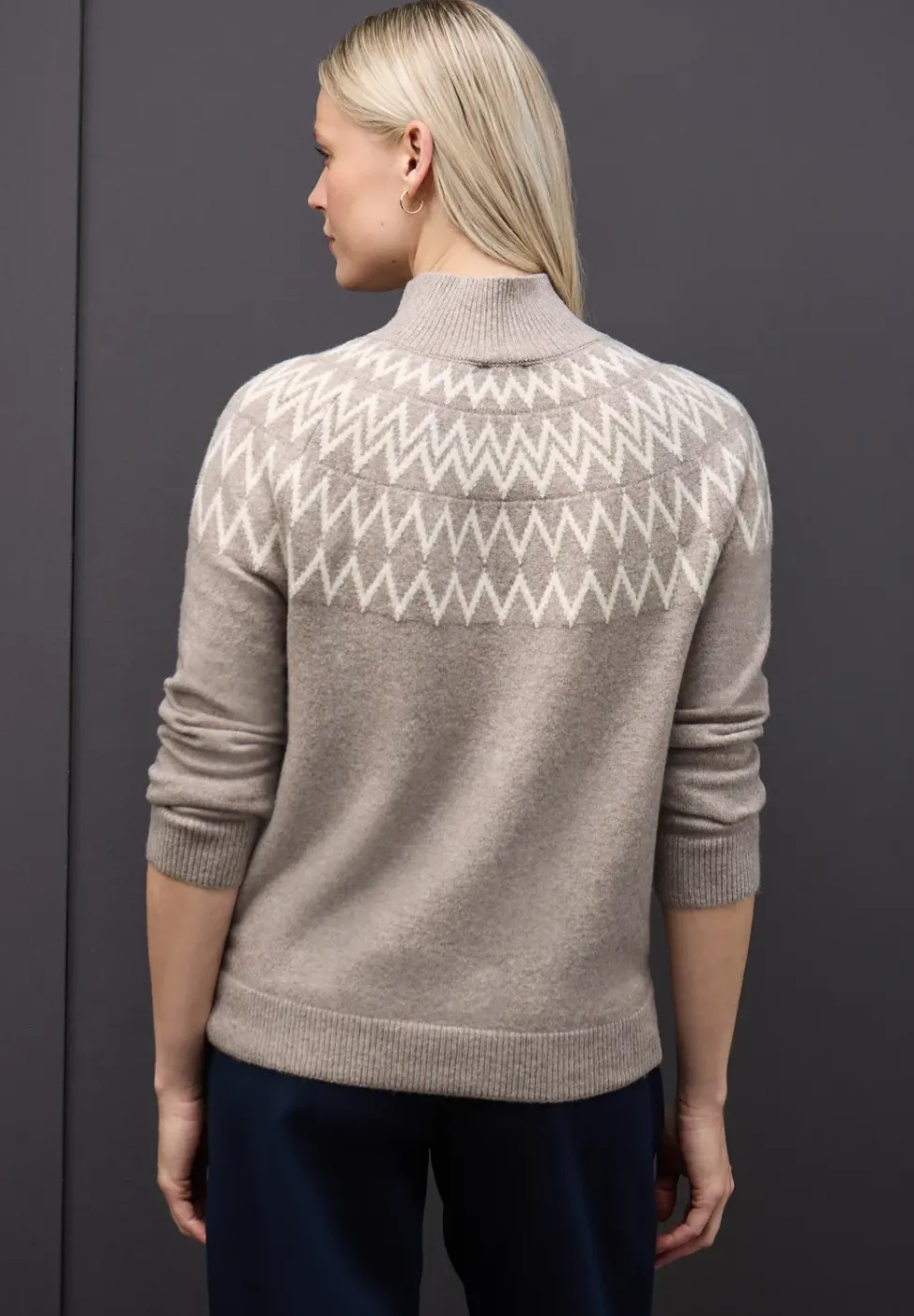 Pull au look norvégien