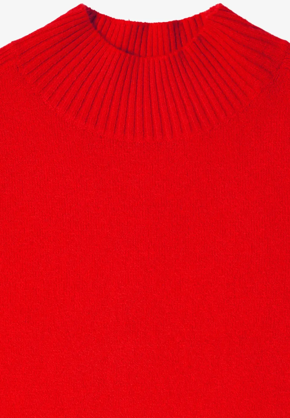 Pull cosy à col tourterelle