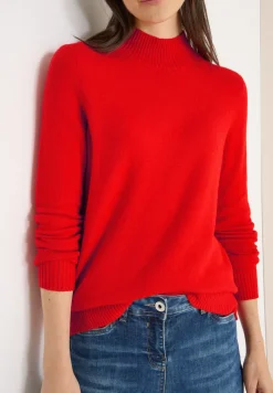 Pull cosy à col tourterelle