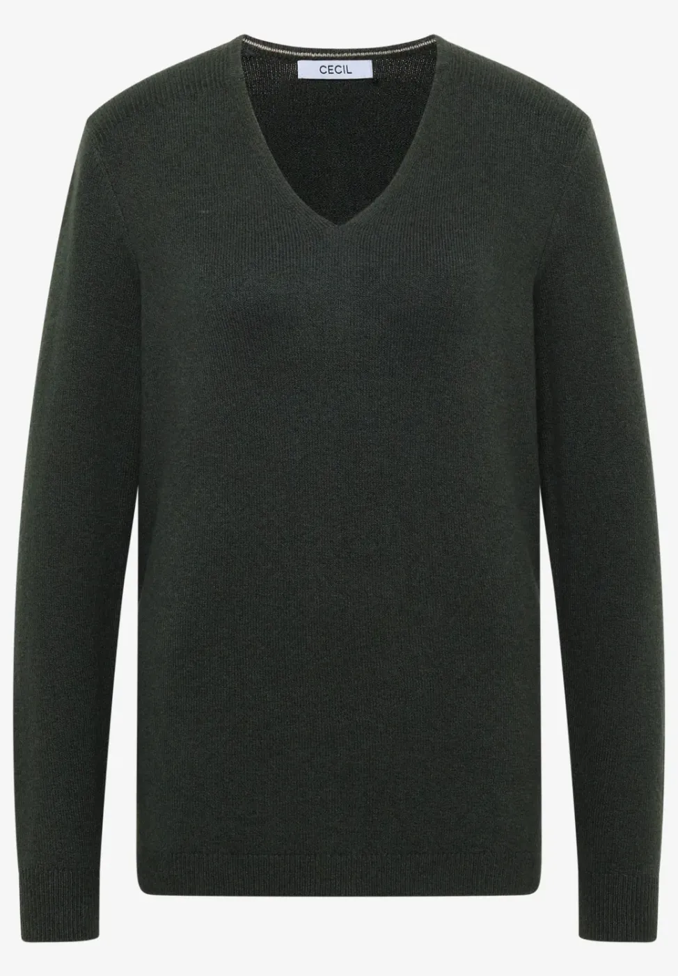 Pull douillet à col en V