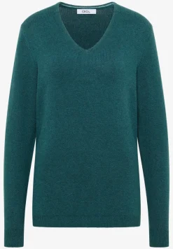 Pull douillet à col en V
